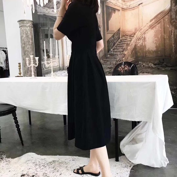 Semi formal Business Casual Black Dress - Picture 5 of 6